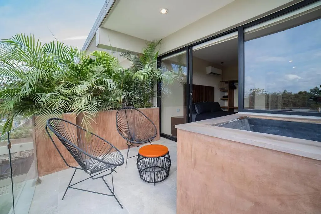 Luxury Oasis Vibes Jungle Retreat Beach Access Tulum Lägenhet